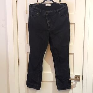 Abercrombie Slim Straight Jeans Black